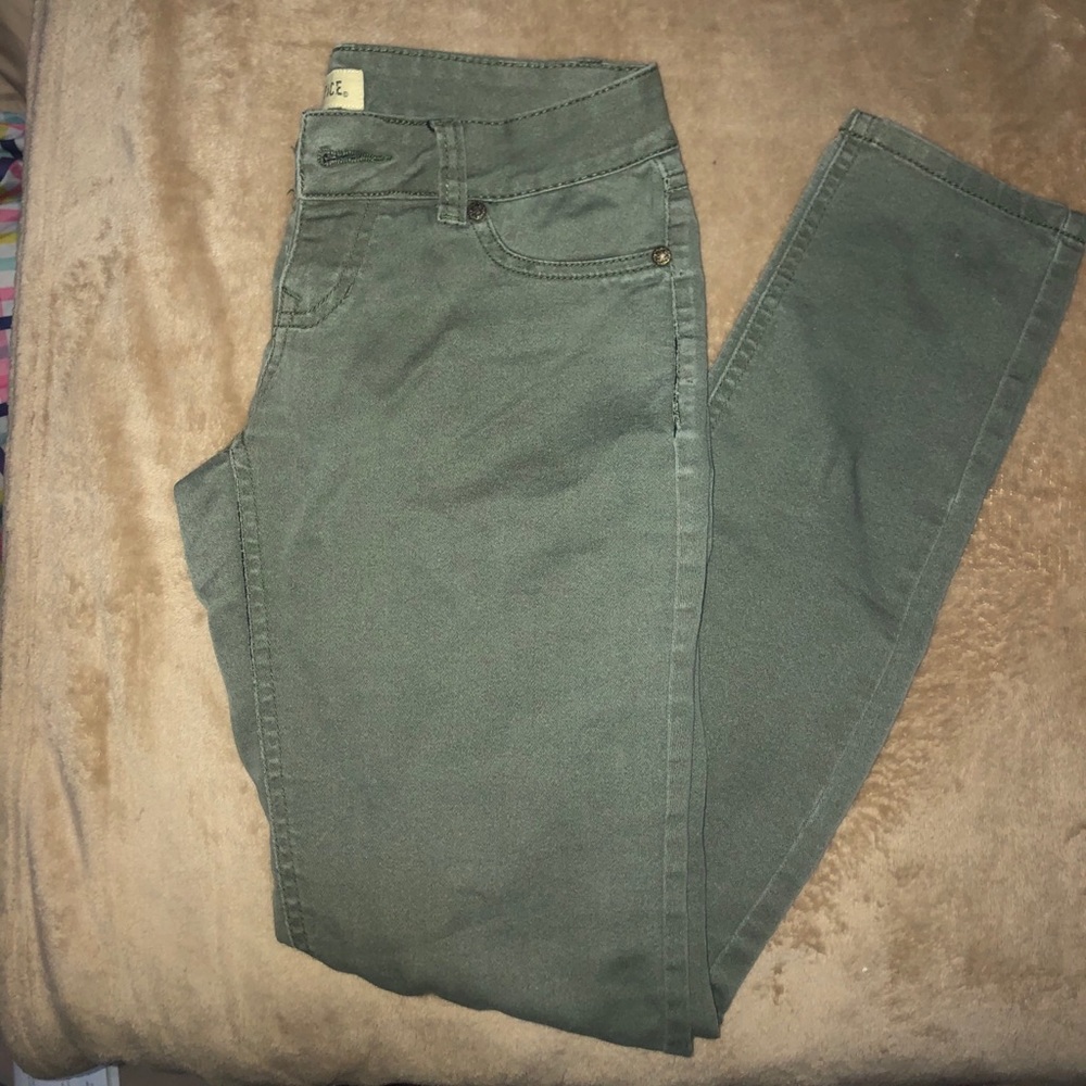 Blue Spice Olive Green Pants